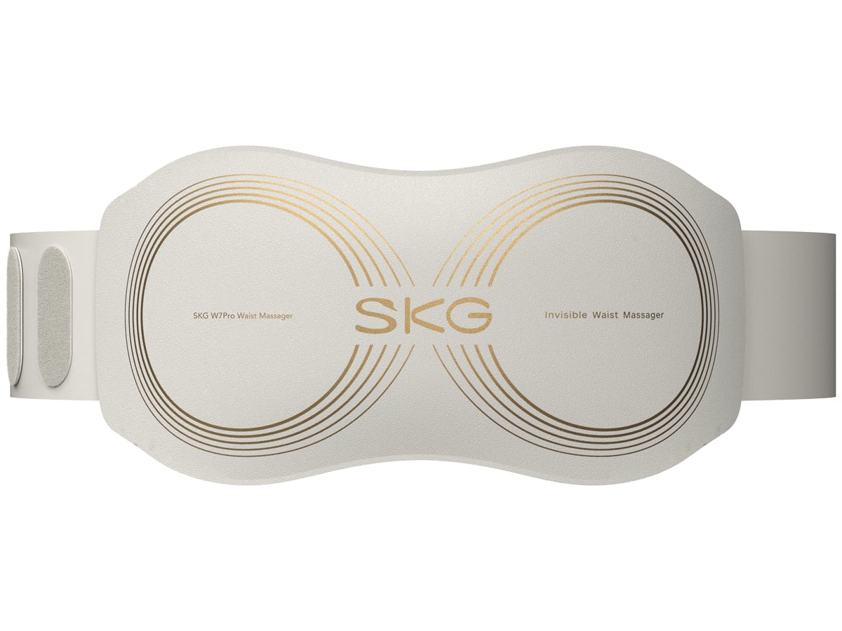 SKG Masażer do pleców i brzucha W7 Pro elektrostymulator Biały