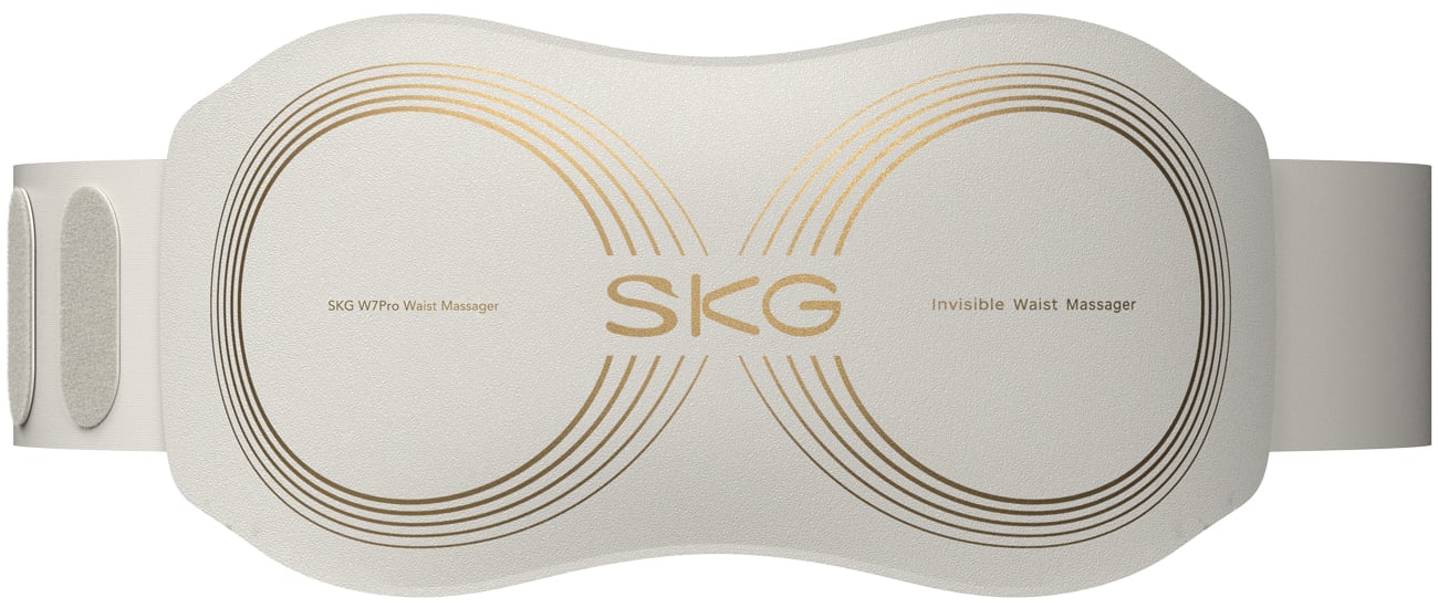  SKG Masażer do pleców i brzucha W7 Pro elektrostymulator Biały 