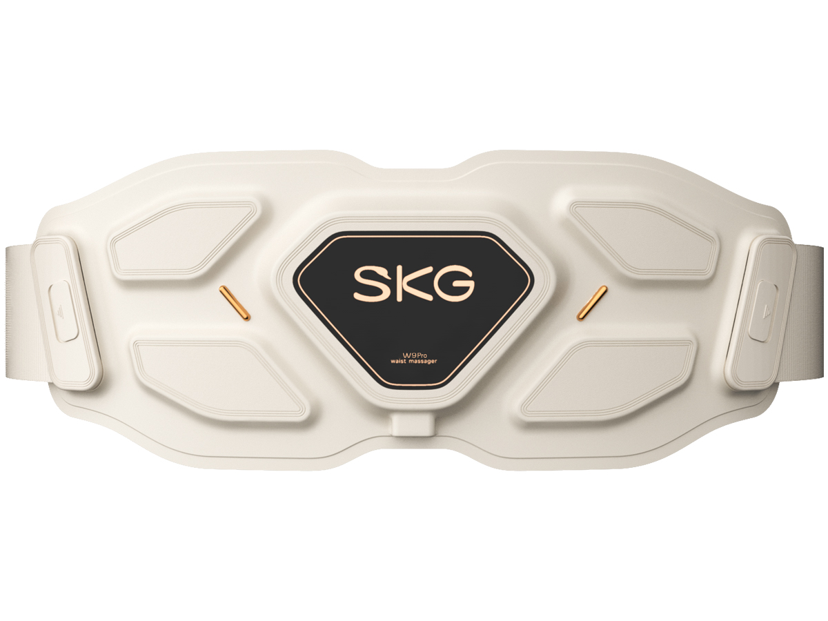 SKG Masażer do pleców W9 Pro elektrostymulator Biały