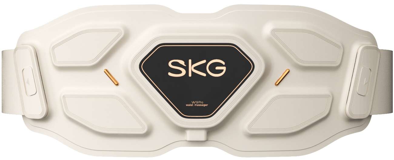 SKG Masażer do pleców W9 Pro elektrostymulator Biały