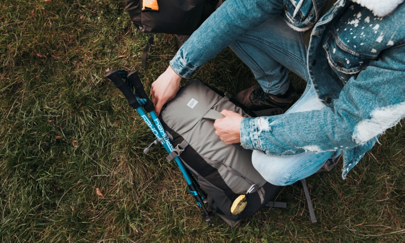 Kije trekkingowe Spokey Carbon