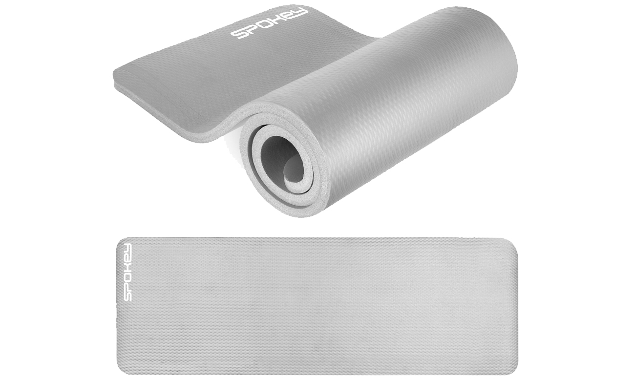 Mata do ćwiczeń Spokey SOFTMAT 180 x 60 cm szara