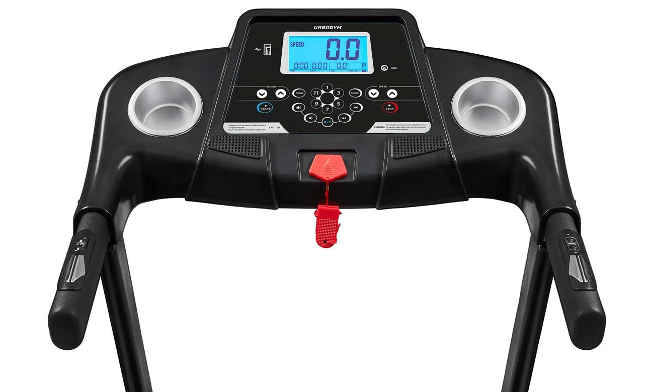 Panel sterowania Urbogym V520S bieżnia z sensorami pulsu