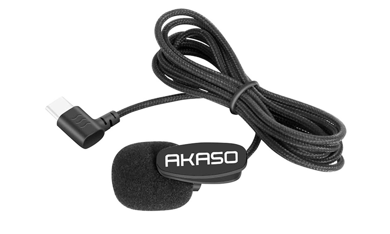 Mikrofon zewnętrzny do kamery sportowej Akaso Brave 7