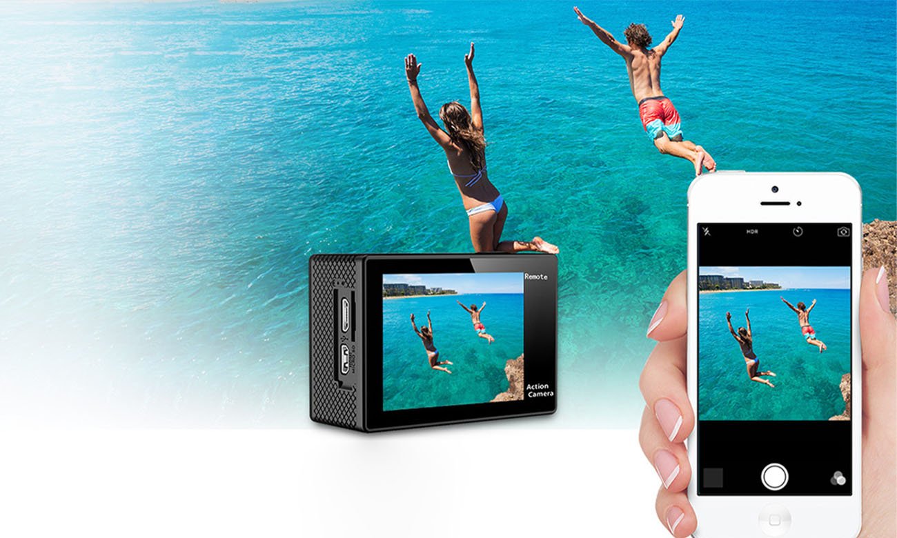 Kamera sportowa Akaso EK7000 wifi aplikacja
