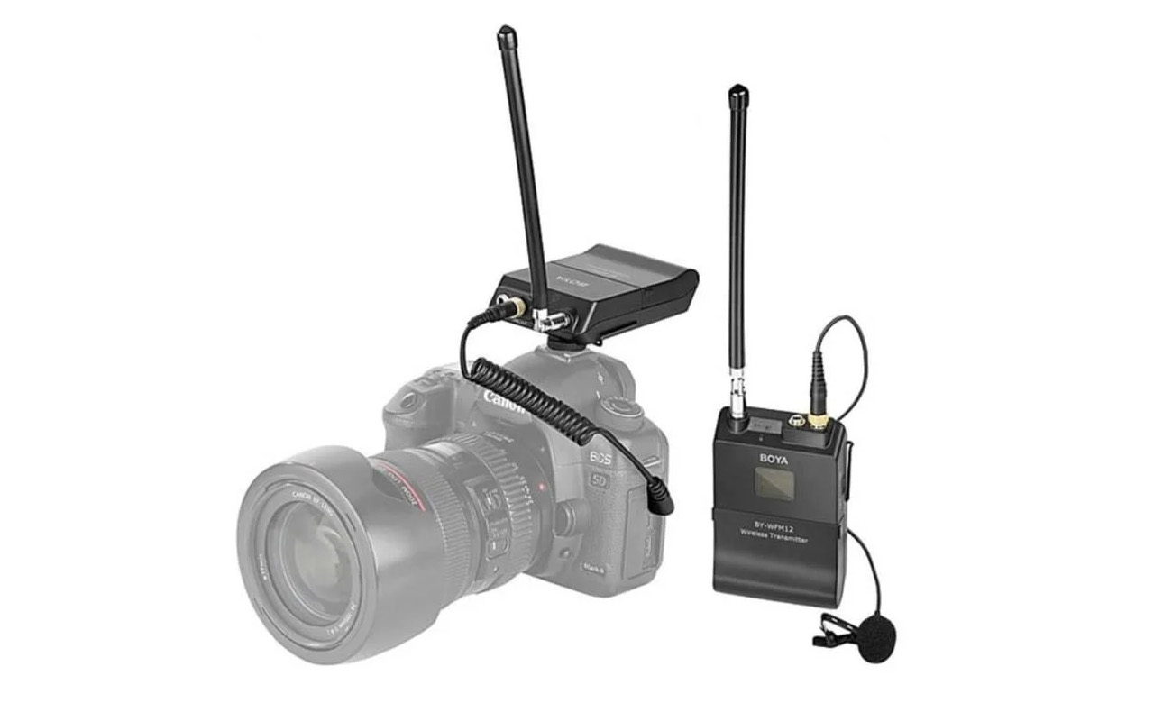 Boya BY-WFM12  system mikrofonów bezprzewodowych