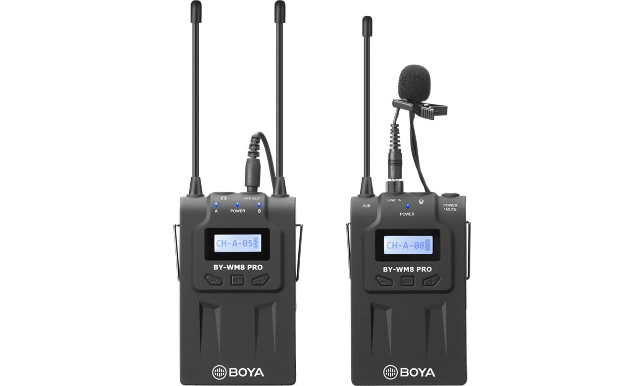 Mikrofon bezprzewodowy UHF Boya BY-WM8 PRO-K1