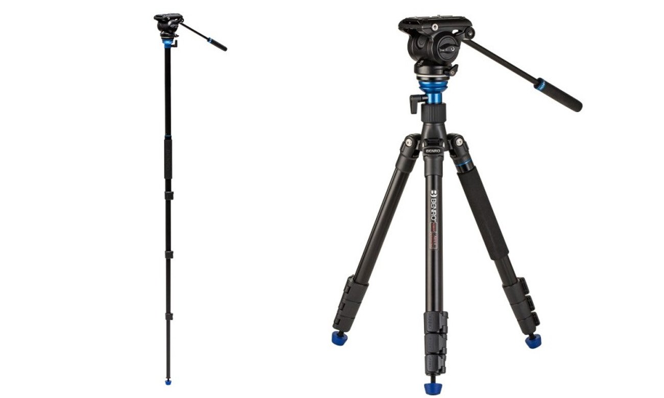 Statyw Benro Aero4 A2883F + głowica S4PRO