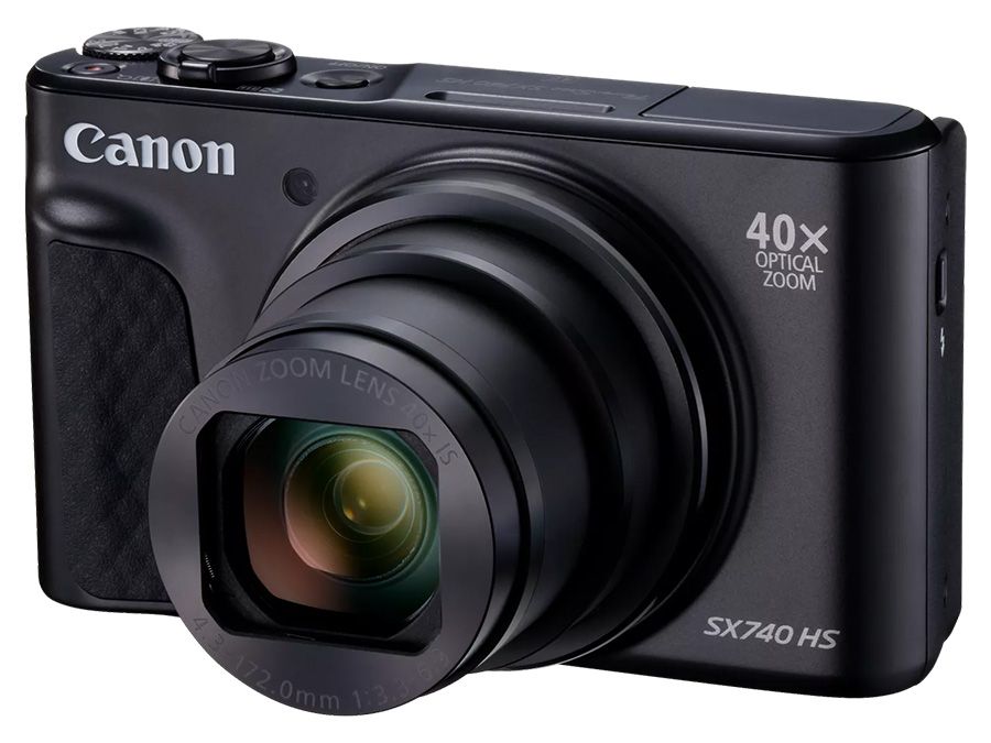 Aparat kompaktowy Canon PowerShot SX740 Lite czarny