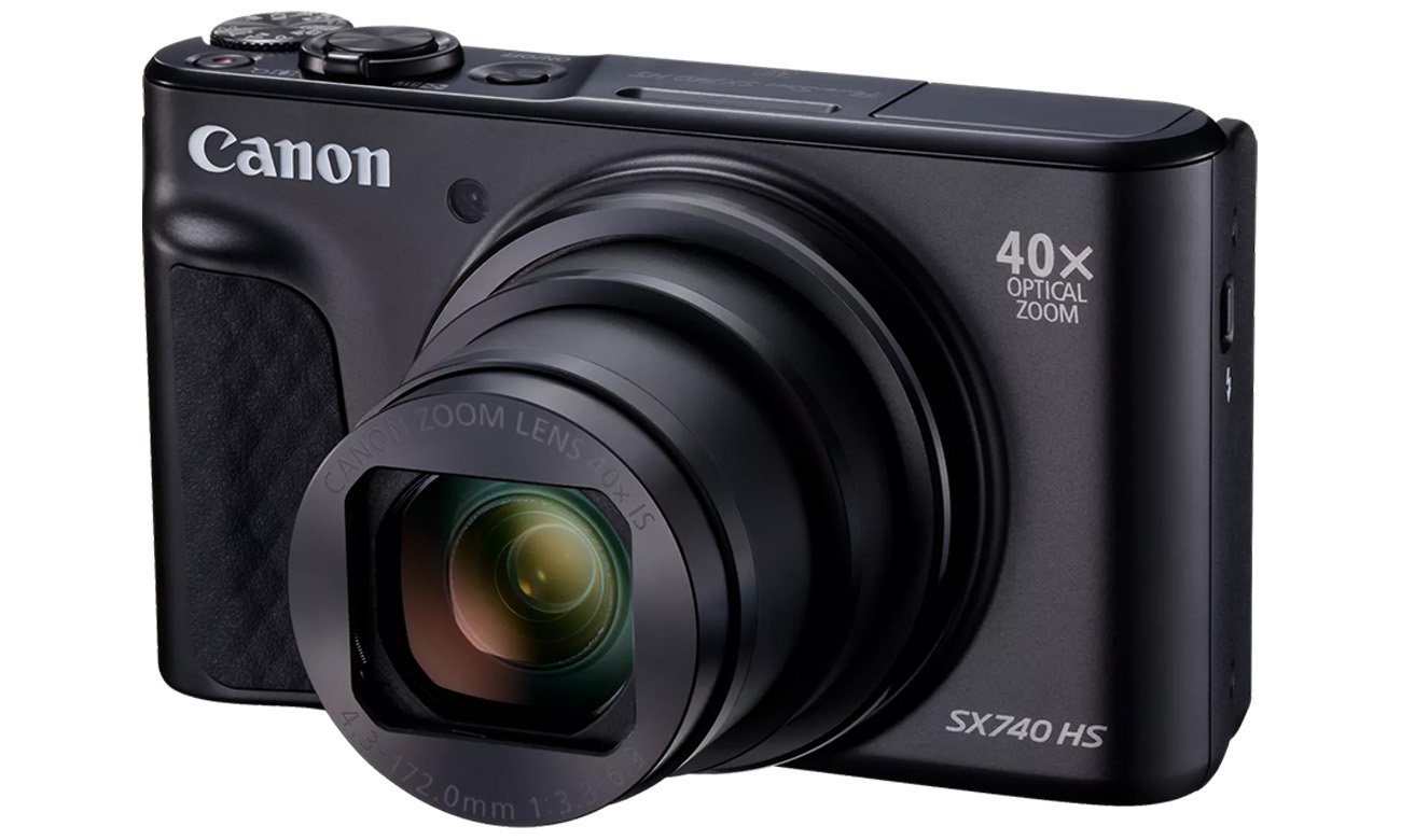 Aparat kompaktowy Canon PowerShot SX740 Lite czarny