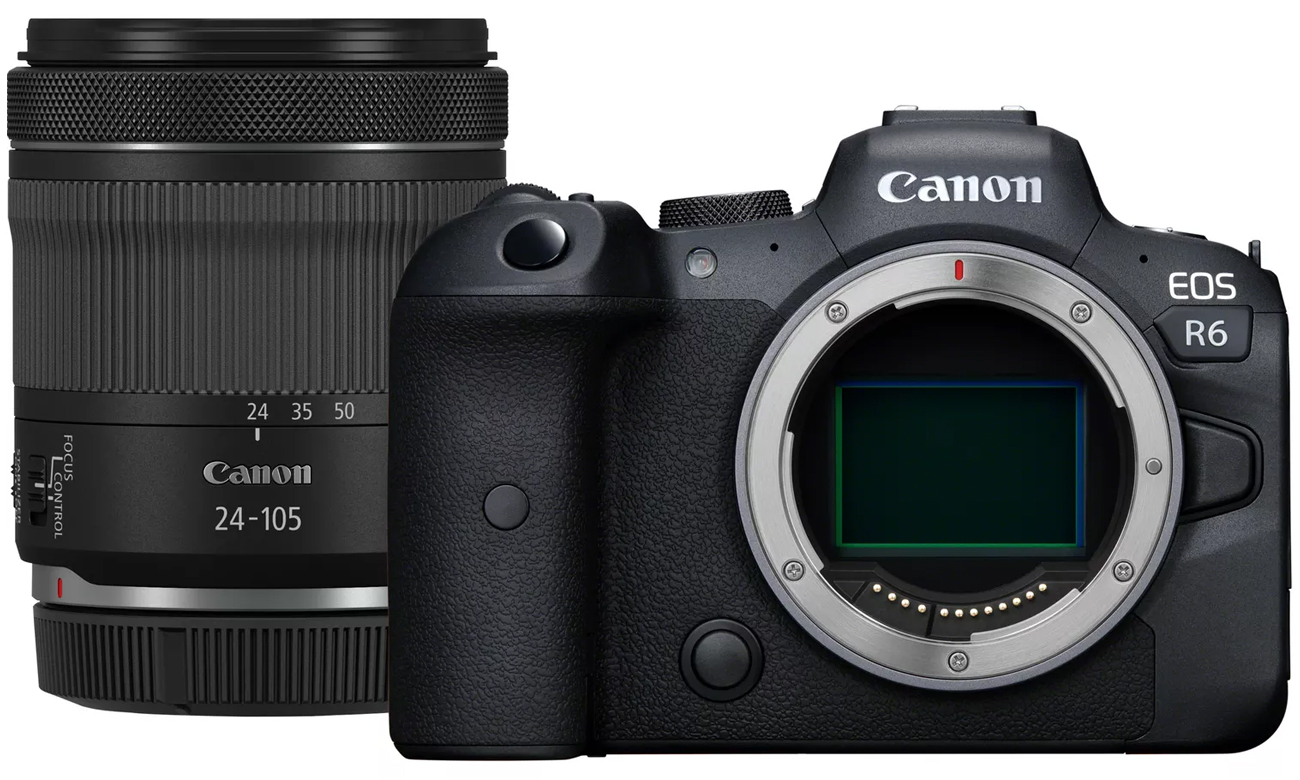 Об’єктив Canon EOS R6 + RF 24-105mm F4-7.1 IS STM