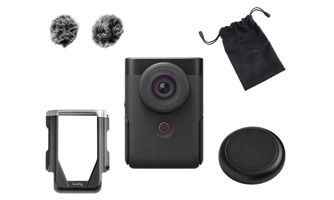 Багатофункціональна камера Canon PowerShot V10, розширений набір для відеоблогерів