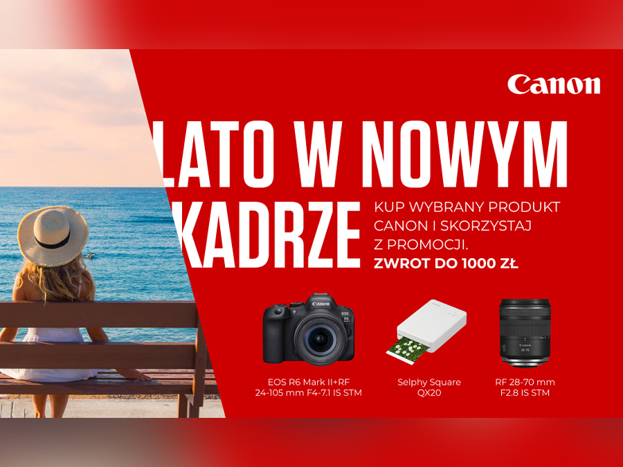 Promocja Cashback Canon Lato 2025