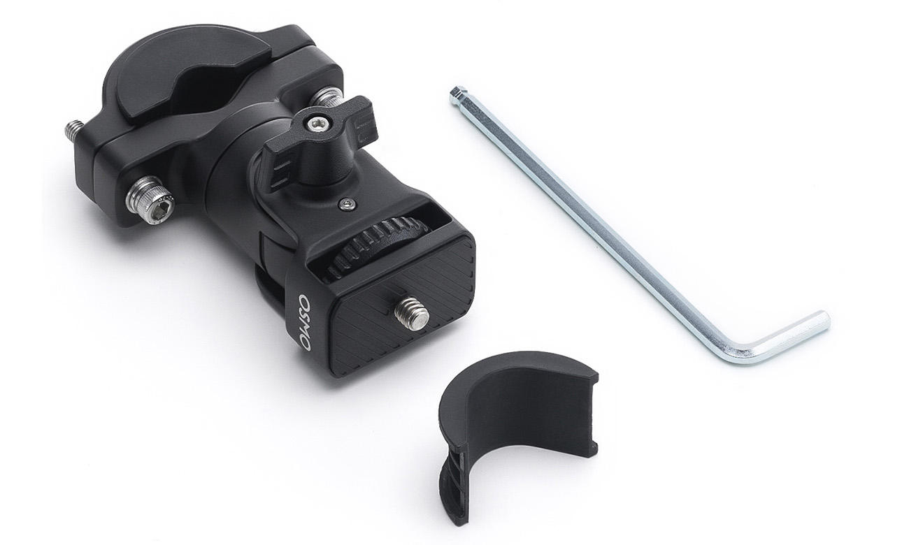 DJI Osmo mocowanie do motocykli zdjęcie na białym tle