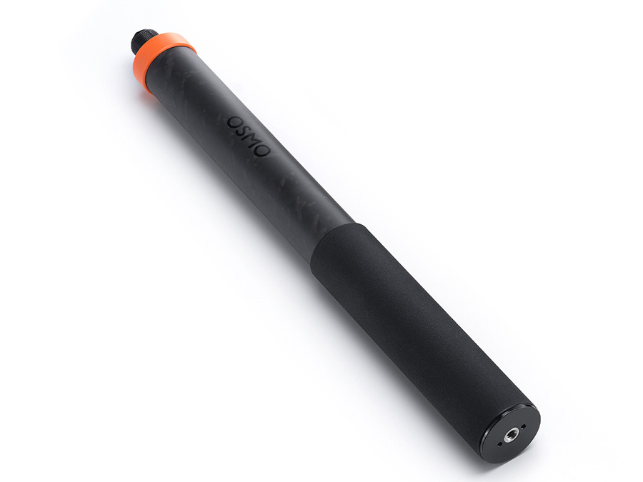 DJI Osmo selfie stick z włókna węglowego - 2,5 m na białym tle