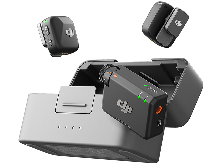 DJI Mic Mini (2 TX + 1 RX) - bezprzewodowy system mikrofonów