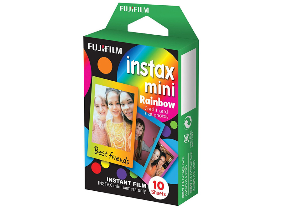 Wkład do aparatu Fujifilm Instax Mini Rainbow 10 szt.