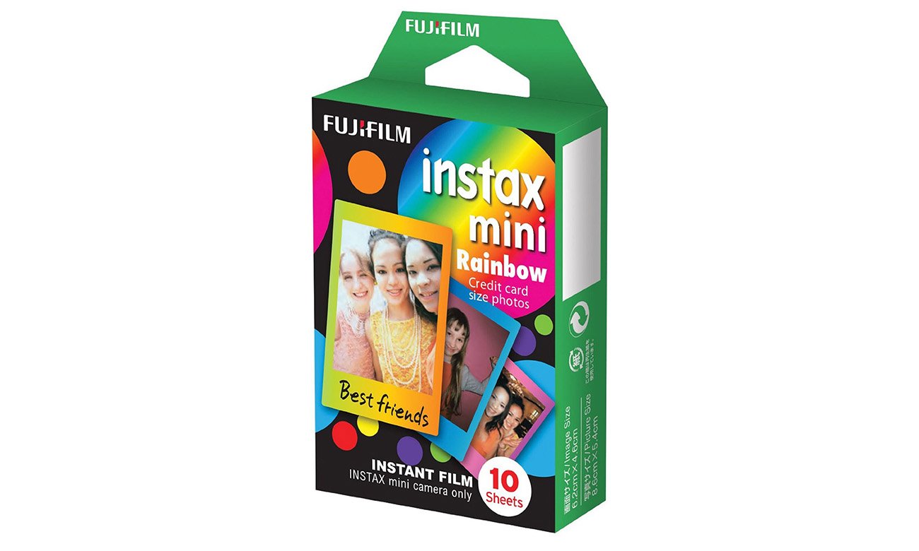 Wkład do aparatu Fujifilm Instax Mini Rainbow 10 szt.