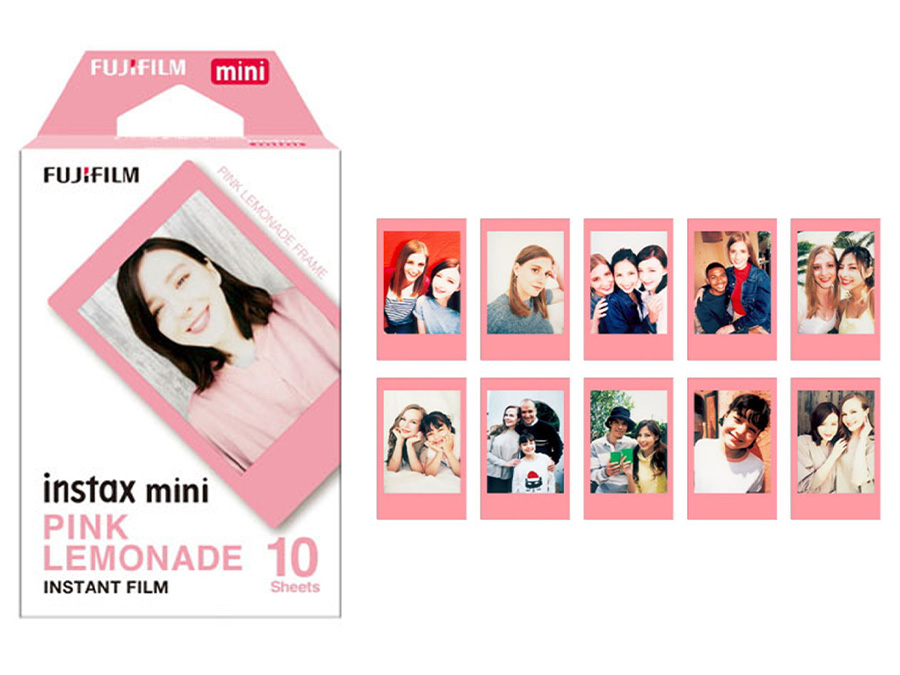 Wkład do aparatu Fujifilm Instax Mini Pink Lemon 10 szt.