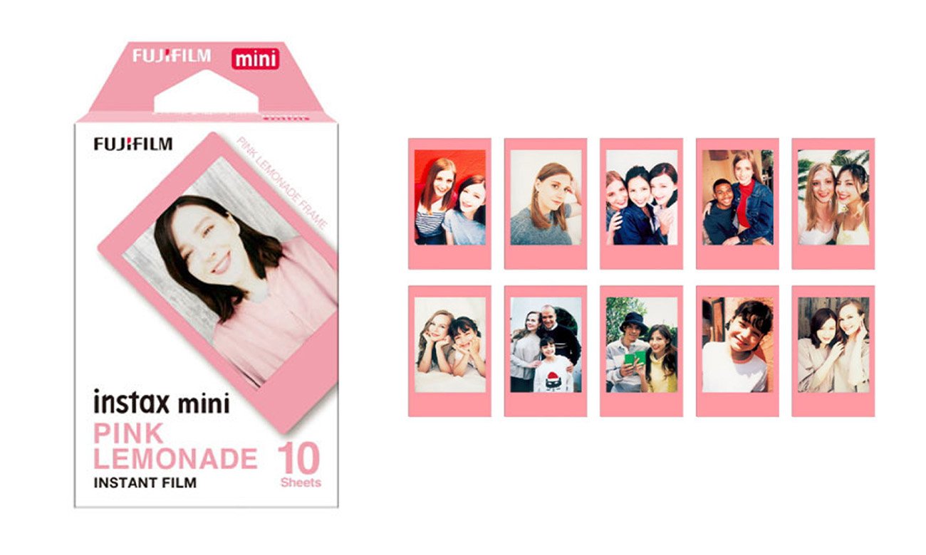 Wkład do aparatu Fujifilm Instax Mini Pink Lemon 10 szt.