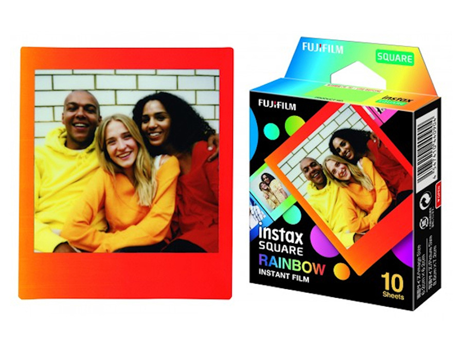 Wkład do aparatu Fujifilm Instax Square Rainbow 10 szt.