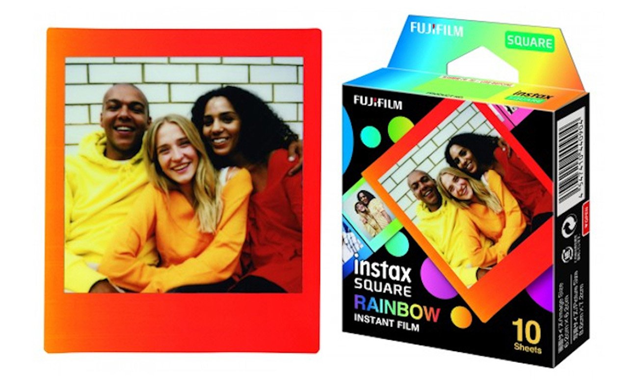 Wkład do aparatu Fujifilm Instax Square Rainbow 10 szt.
