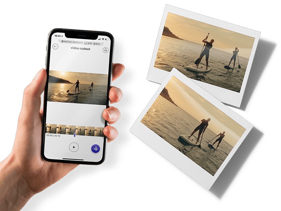 Drukarka do zdjęć Fujifilm Instax Link Wide biała
