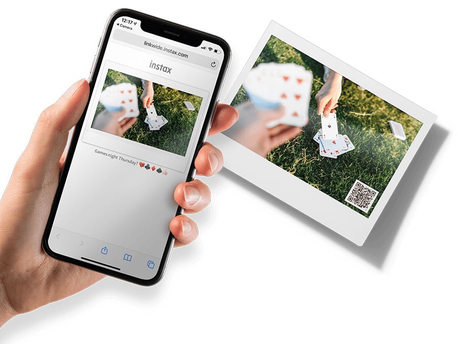 Drukarka do zdjęć Fujifilm Instax Link Wide biała