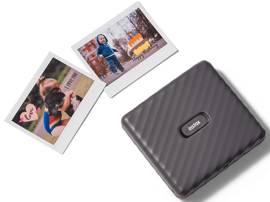 Drukarka do zdjęć Fujifilm Instax Link Wide szara