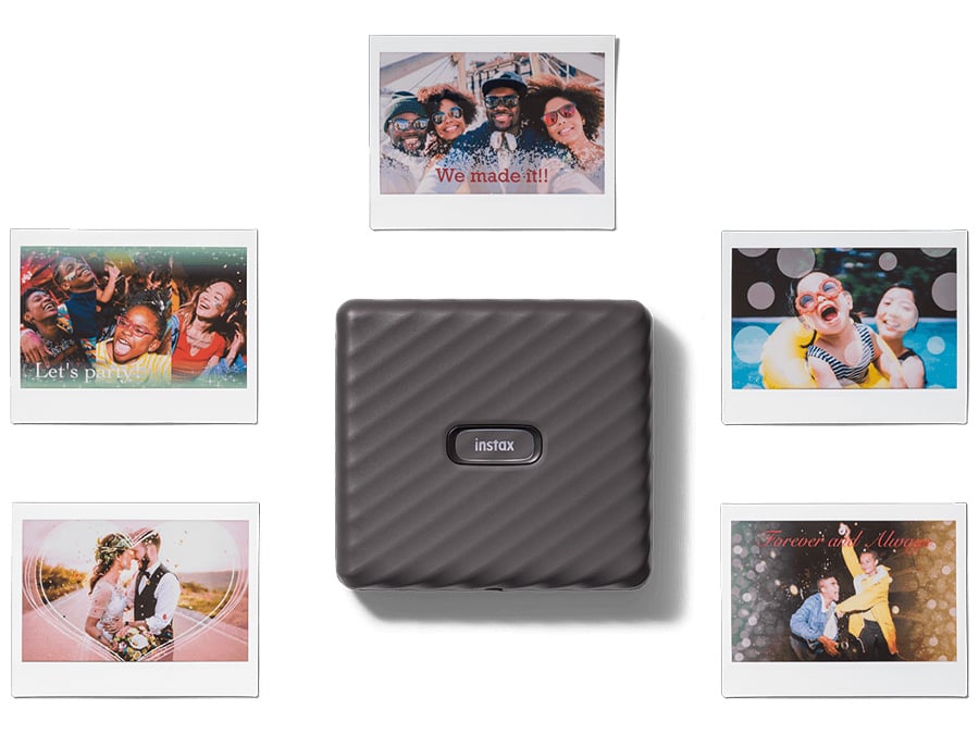 Drukarka do zdjęć Fujifilm Instax Link Wide szara