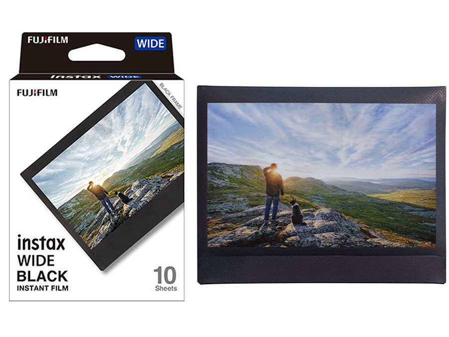 Wkład do aparatu Fujifilm Instax Wide Black Frame 10 szt.