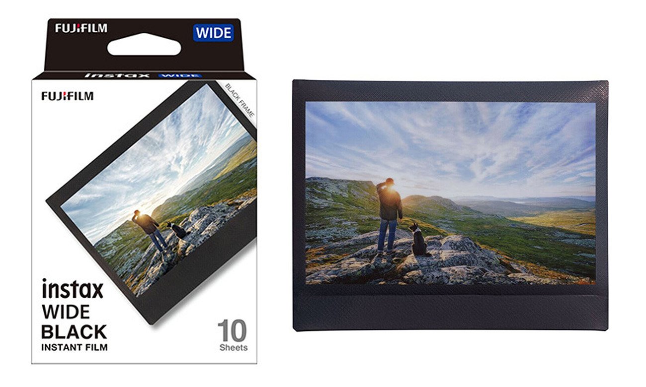 Wkład do aparatu Fujifilm Instax Wide Black Frame 10 szt.