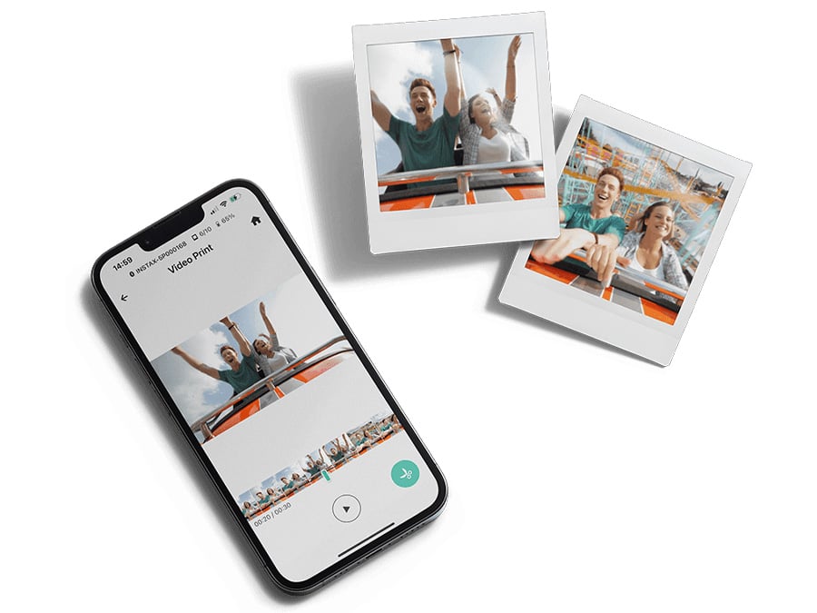 Drukarka do zdjęć Fujifilm Instax SQ Link biała