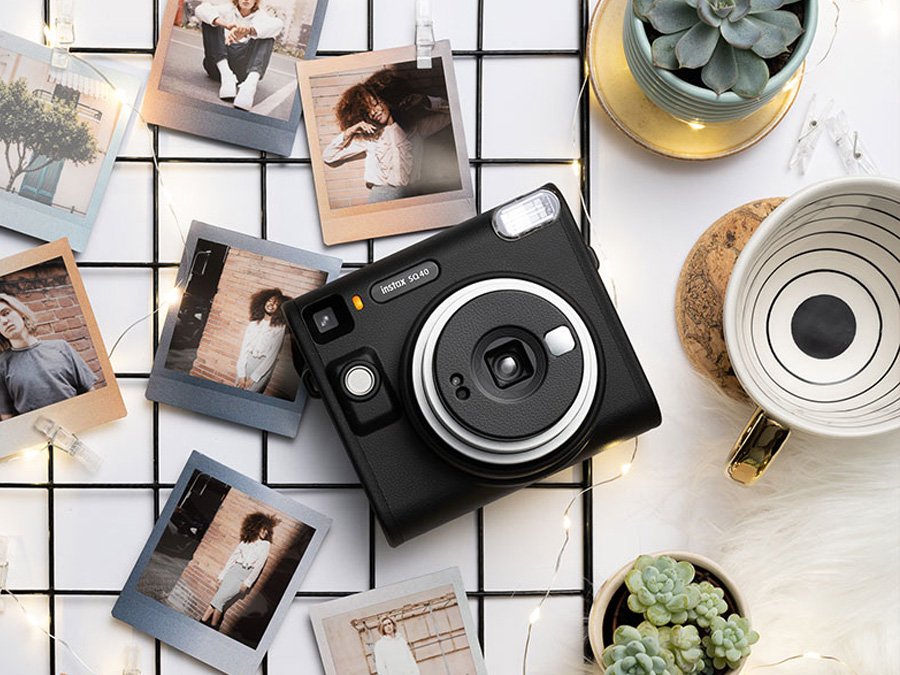 Aparat natychmiastowy Fujifilm Instax SQUARE SQ40 Black