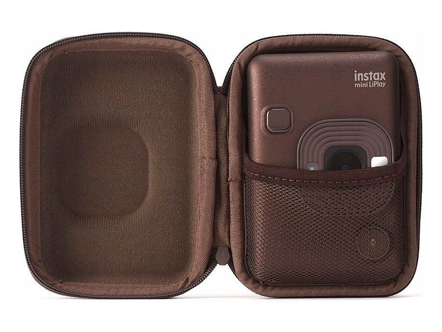 Futerał na aparat Fujifilm Instax Mini LiPlay pokrowiec brązowy