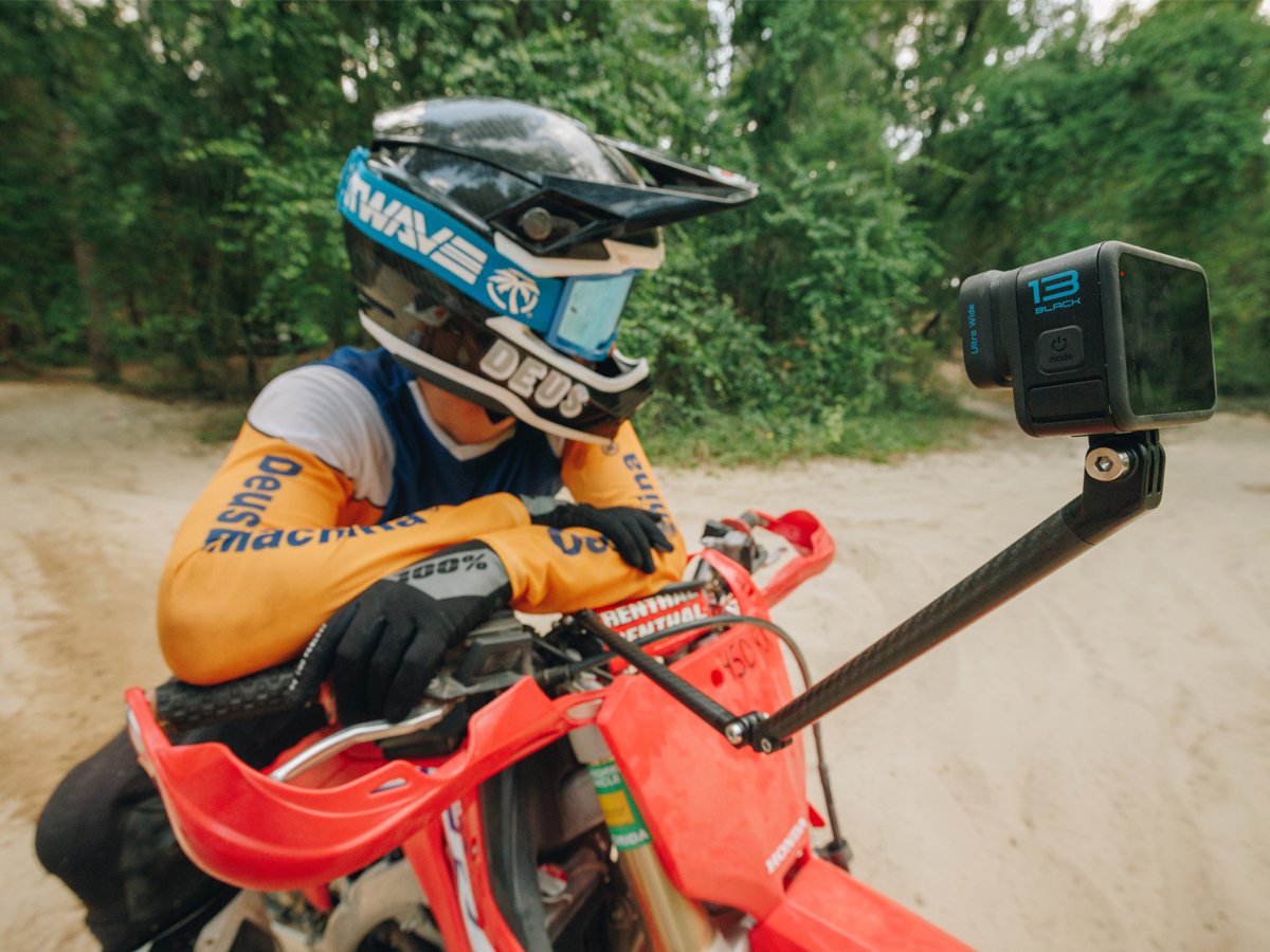 GoPro Boom + mocowanie samoprzylepne