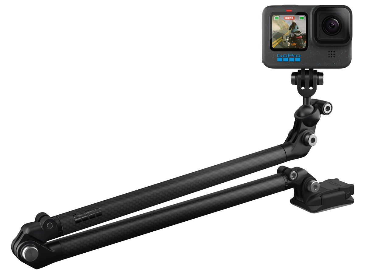 GoPro Boom + mocowanie samoprzylepne