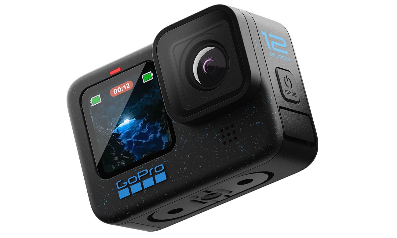 Спортивна камера GoPro HERO12 Black для редагування та обміну відео та фотографіями