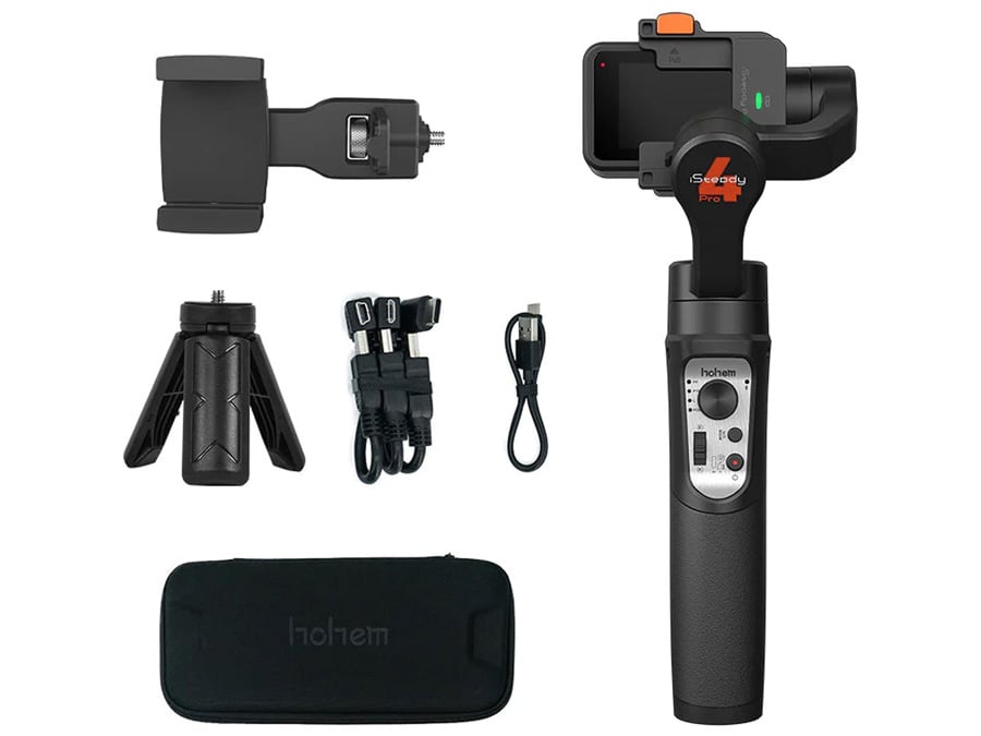 Gimbal Hohem iSteady Pro4 do GoPro zestaw
