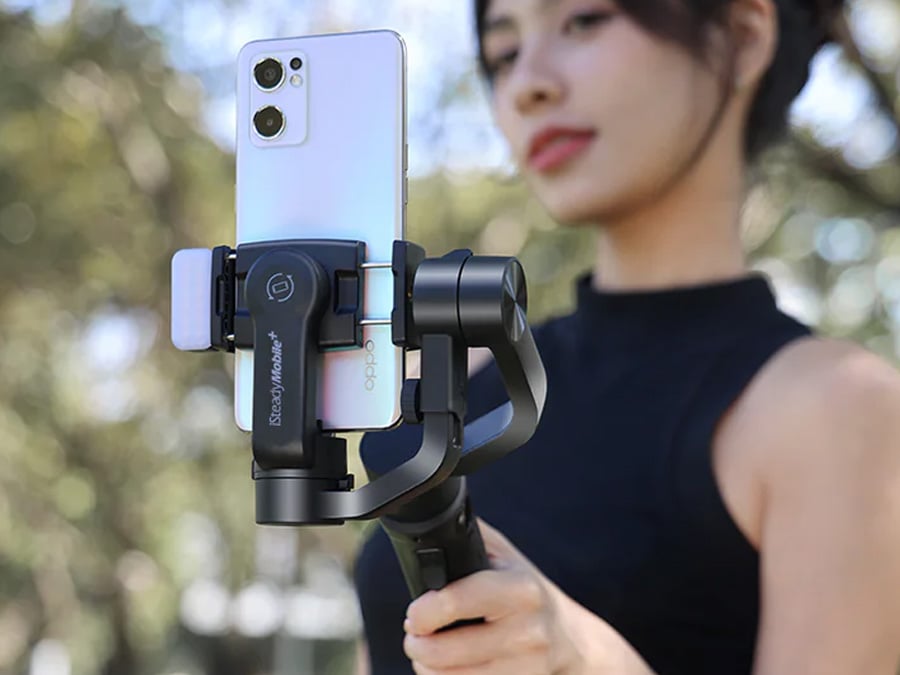 Gimbal Hohem iSteady Mobile+ Kit łatwa obsługa