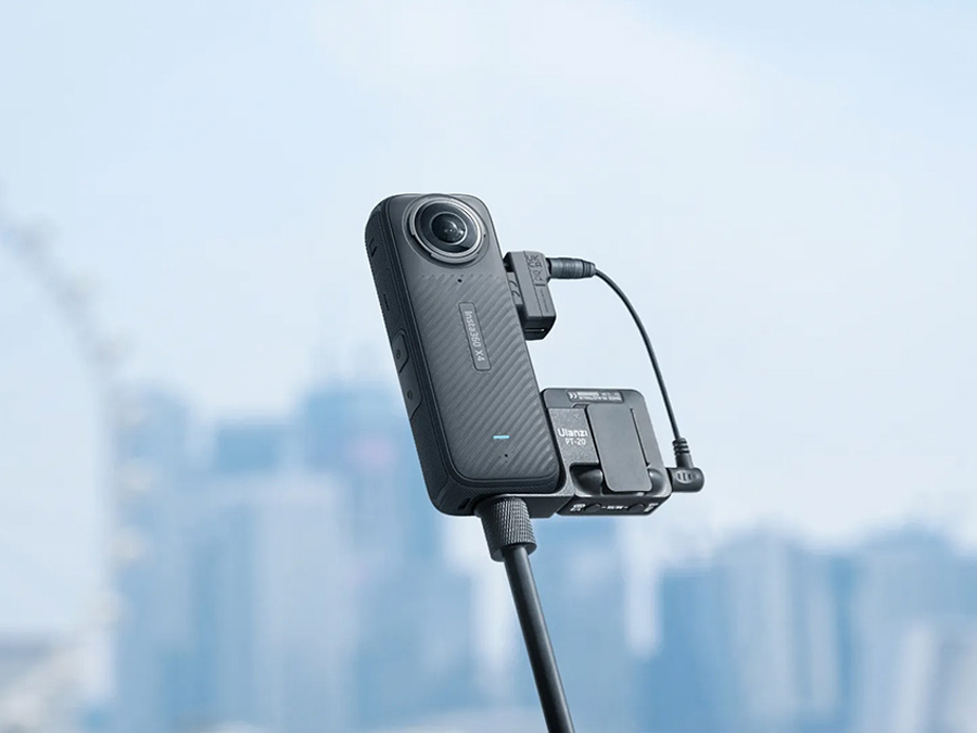 Insta360 X4 - adapter mikrofonowy