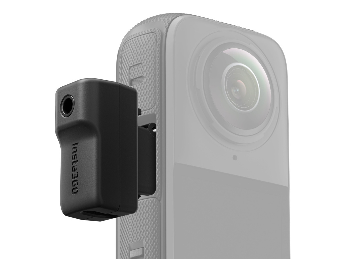 Insta360 X4 - adapter mikrofonowy