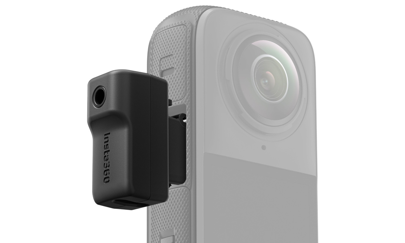 Insta360 X4 - adapter mikrofonowy