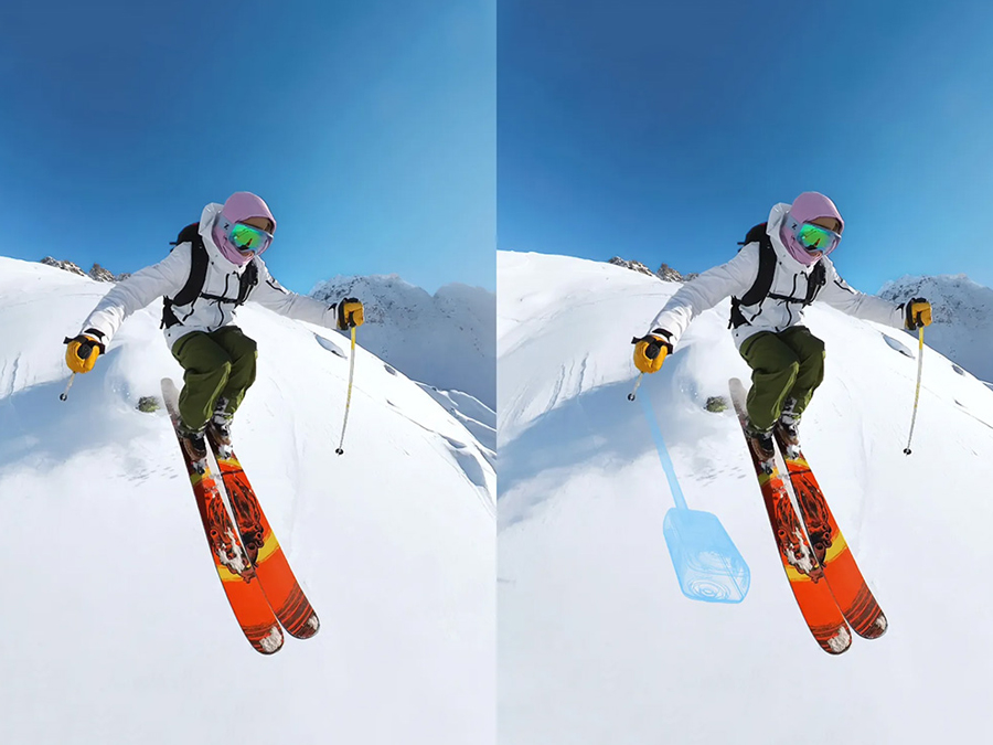 Insta360 Mocowanie na kij narciarski