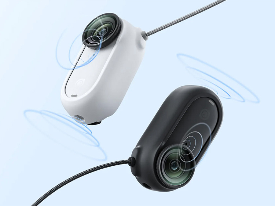 Insta360 GO 3 / GO 3S (czarna) - obudowa z linką zabezpieczającą
