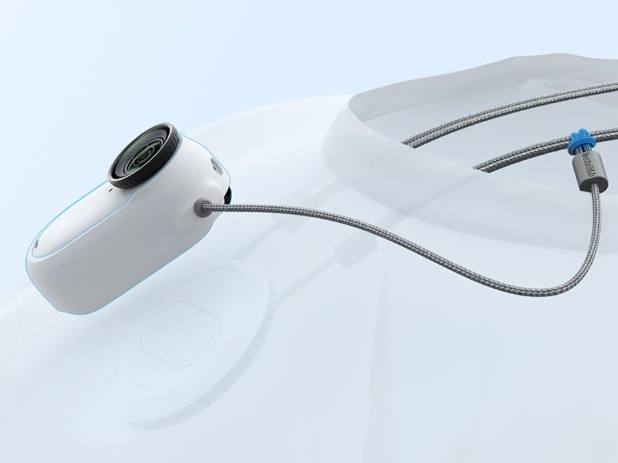 Insta360 GO 3 / GO 3S (biała) - obudowa z linką zabezpieczającą
