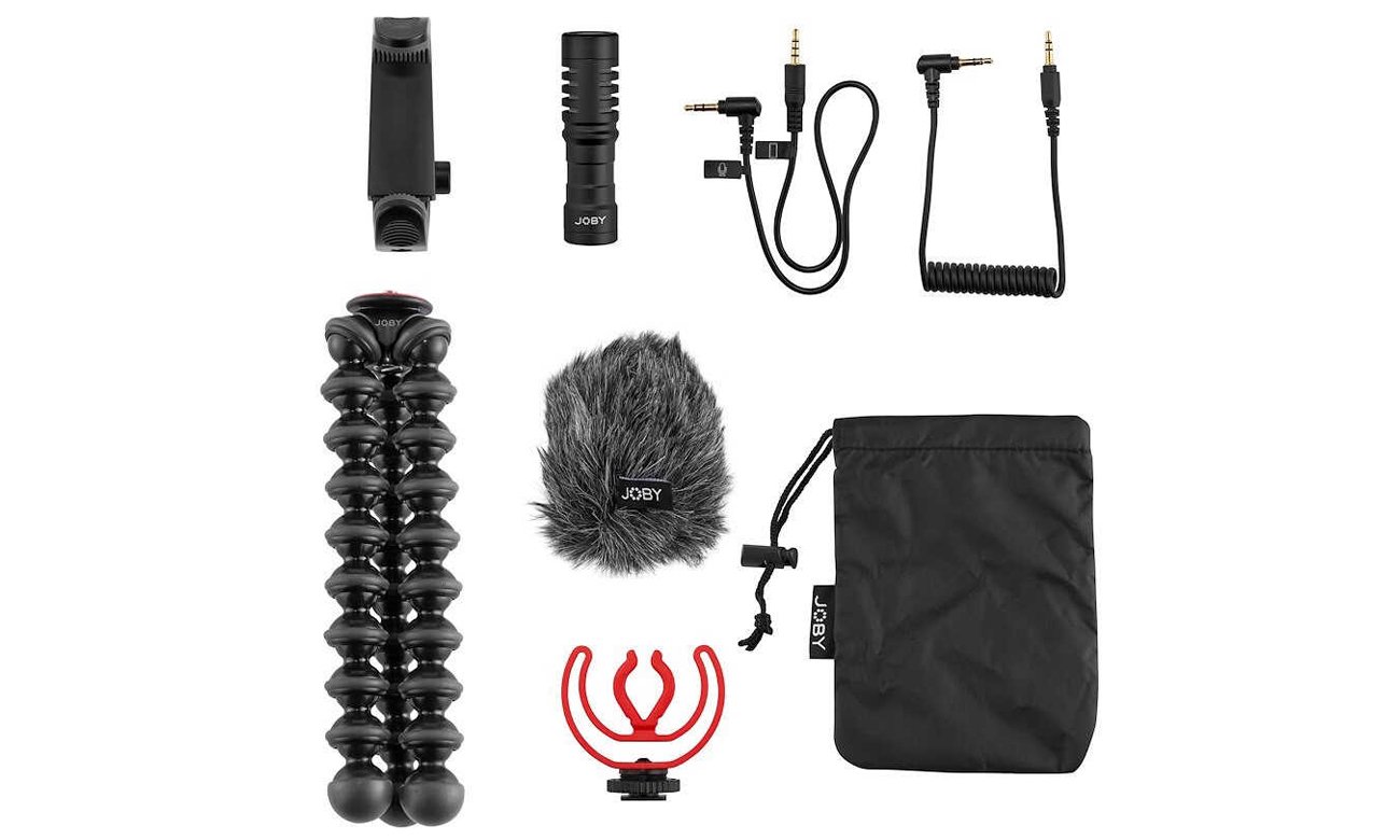 zawartość zestawu joby gorillapod creator kit