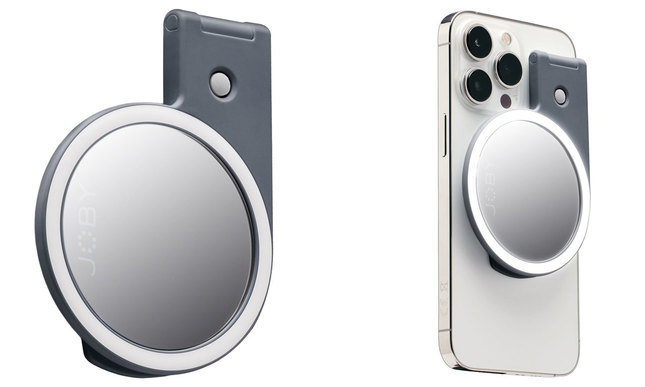Joby Beamo Ring Light MagSafe Gray