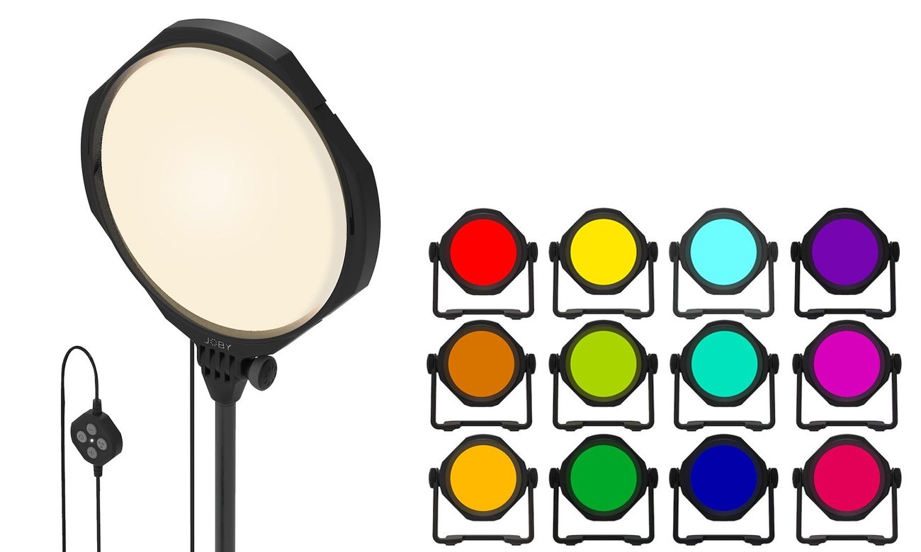 Joby Beamo Studio Deluxe Lighting Kit cechy