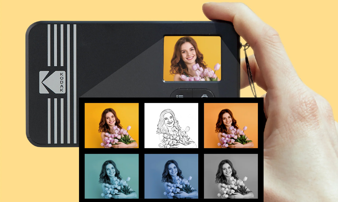 zestaw aparat kodak mini shot 3 retro i wkłady